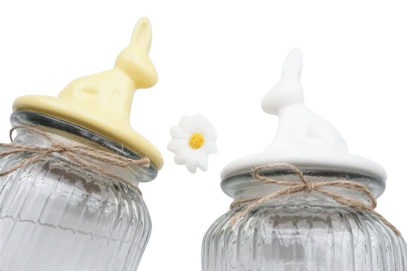 Easter Bunny Jars