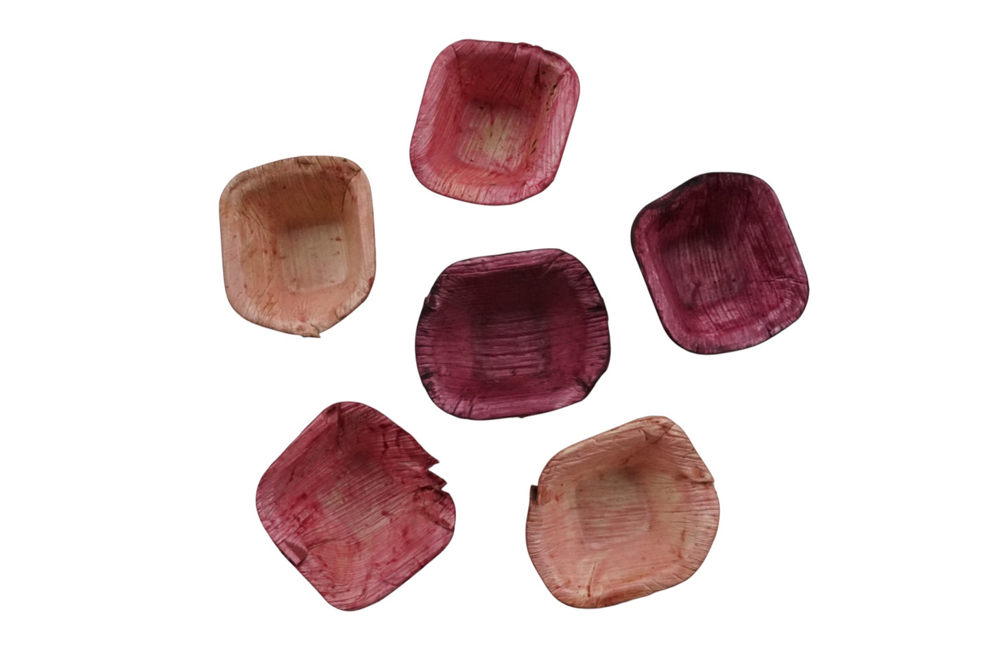 Small Fruit Infused Palm Leaf Bowls