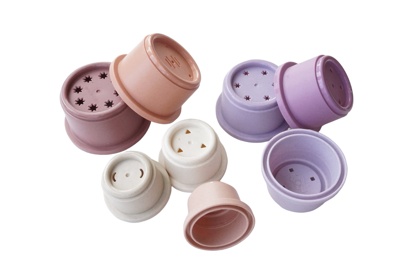 Purple Stacking Cups