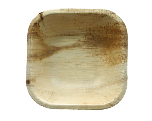 Palm Leaf Square Bowl