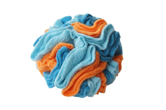 Orange & Blue Snuffle Ball