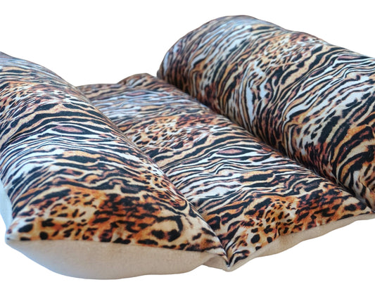 Leopard Cuddle Bed