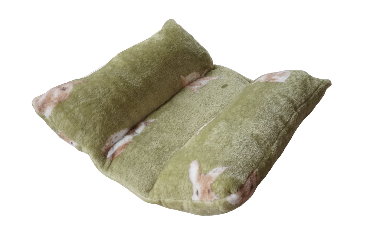 Green Bunnies Cuddle Bed